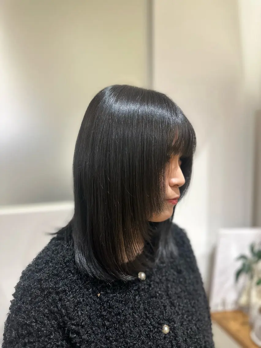【暗髪透明感🆙】✨寒色カラーの写真