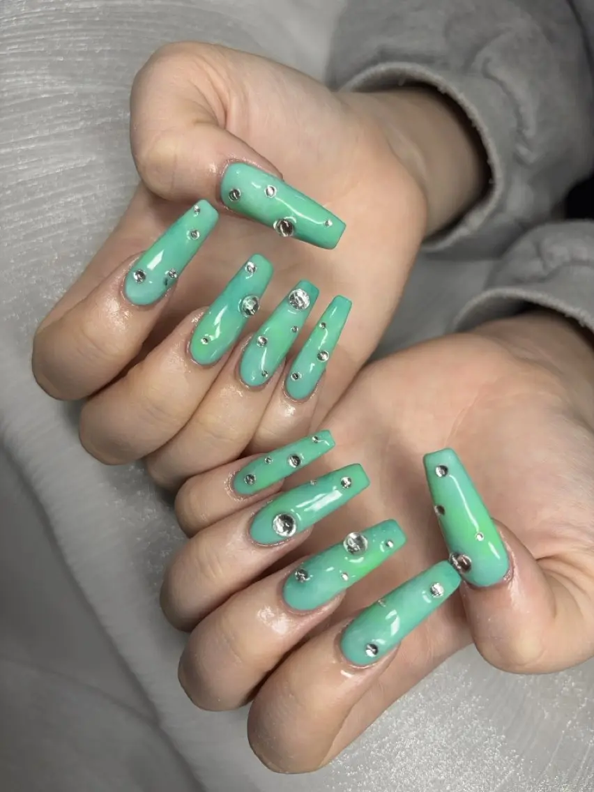 ネイル ハンドネイル Mermaid Nail♡Akariのネイルデザイン
