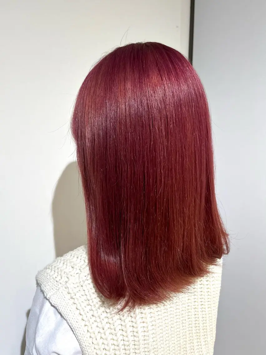 カラー 🫧ハイトーン個性髪 🫧マヤのヘアスタイル