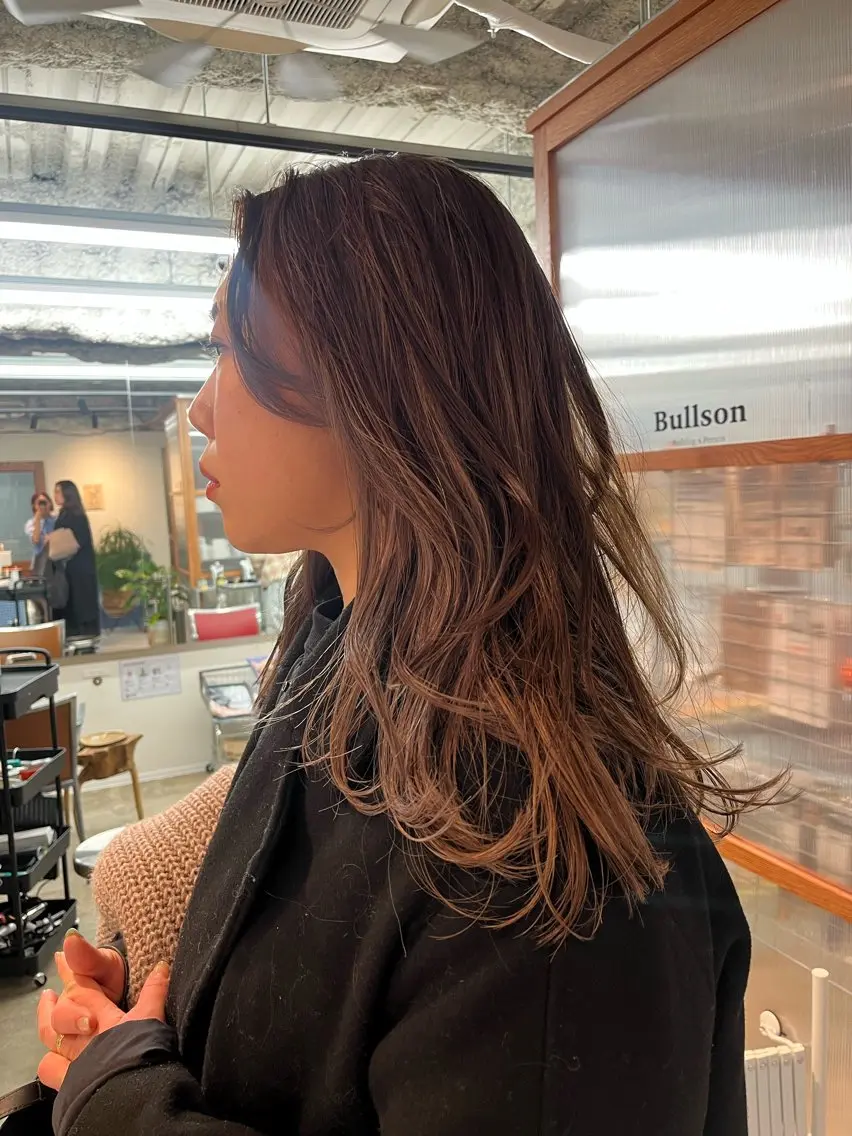 ロング ヘアカラー トリートメント ヘアセット stylist ◎RUKI.のヘアスタイル