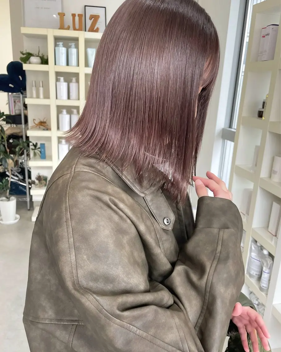 ミディアム mir MIYUのヘアスタイル