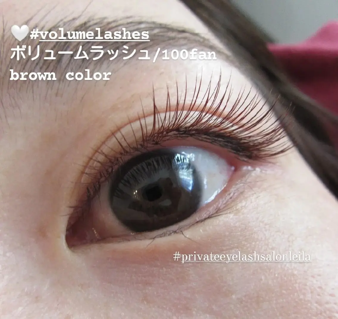 マツエク・マツパ ボリュームラッシュ マツエク eyelash ☺︎Leilaのマツエク・マツパデザイン