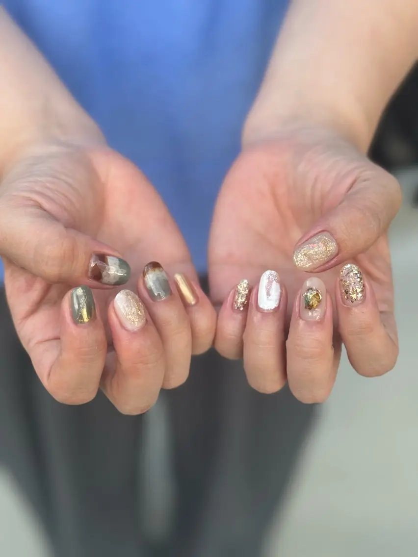 ネイル アートネイル ジェルネイル ニュアンスネイル ハンドネイル cottynail -miki-のその他イメージ