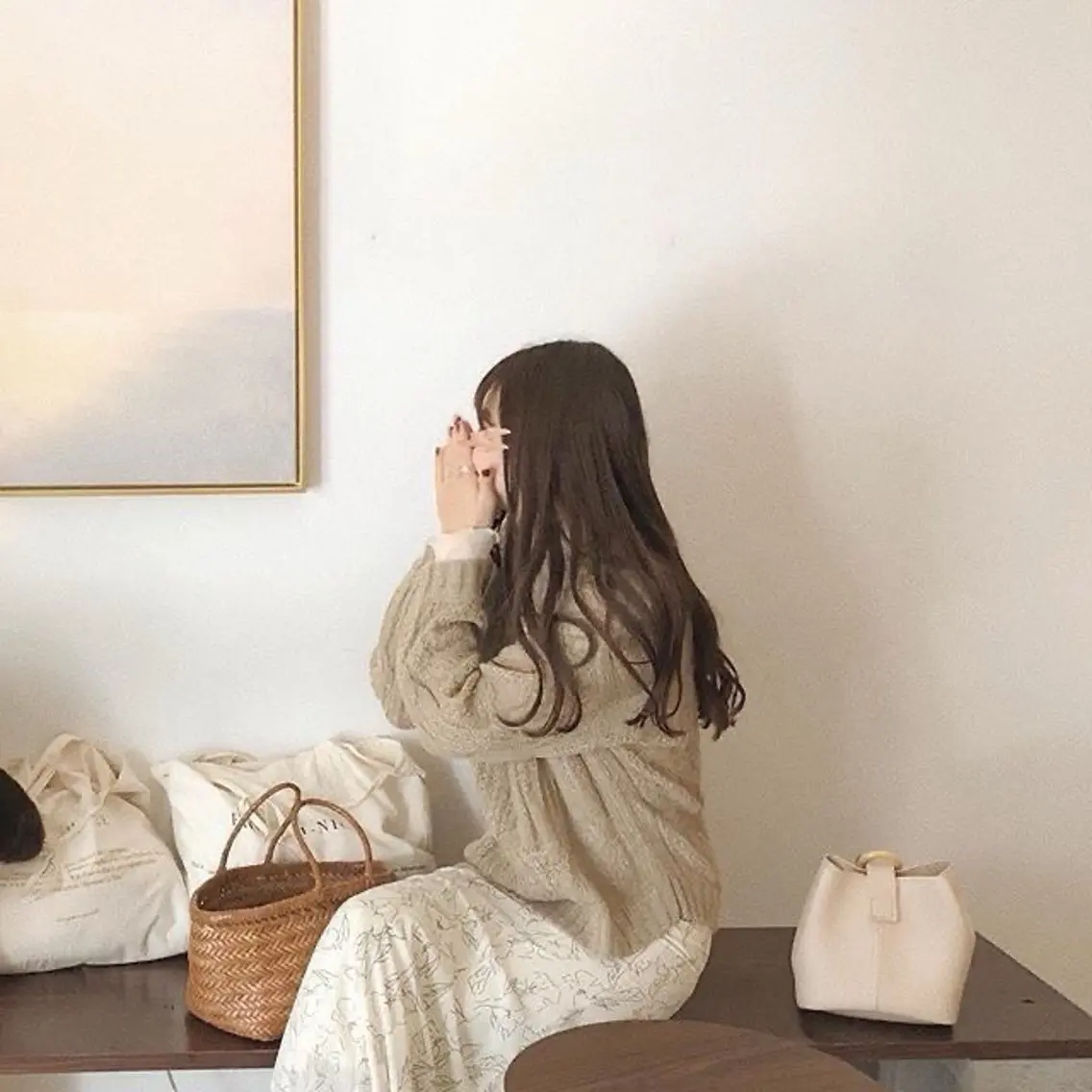 ロング カラー ヘアアレンジ 透け上品ハイトーン 職人ゆうと🤍のヘアスタイル