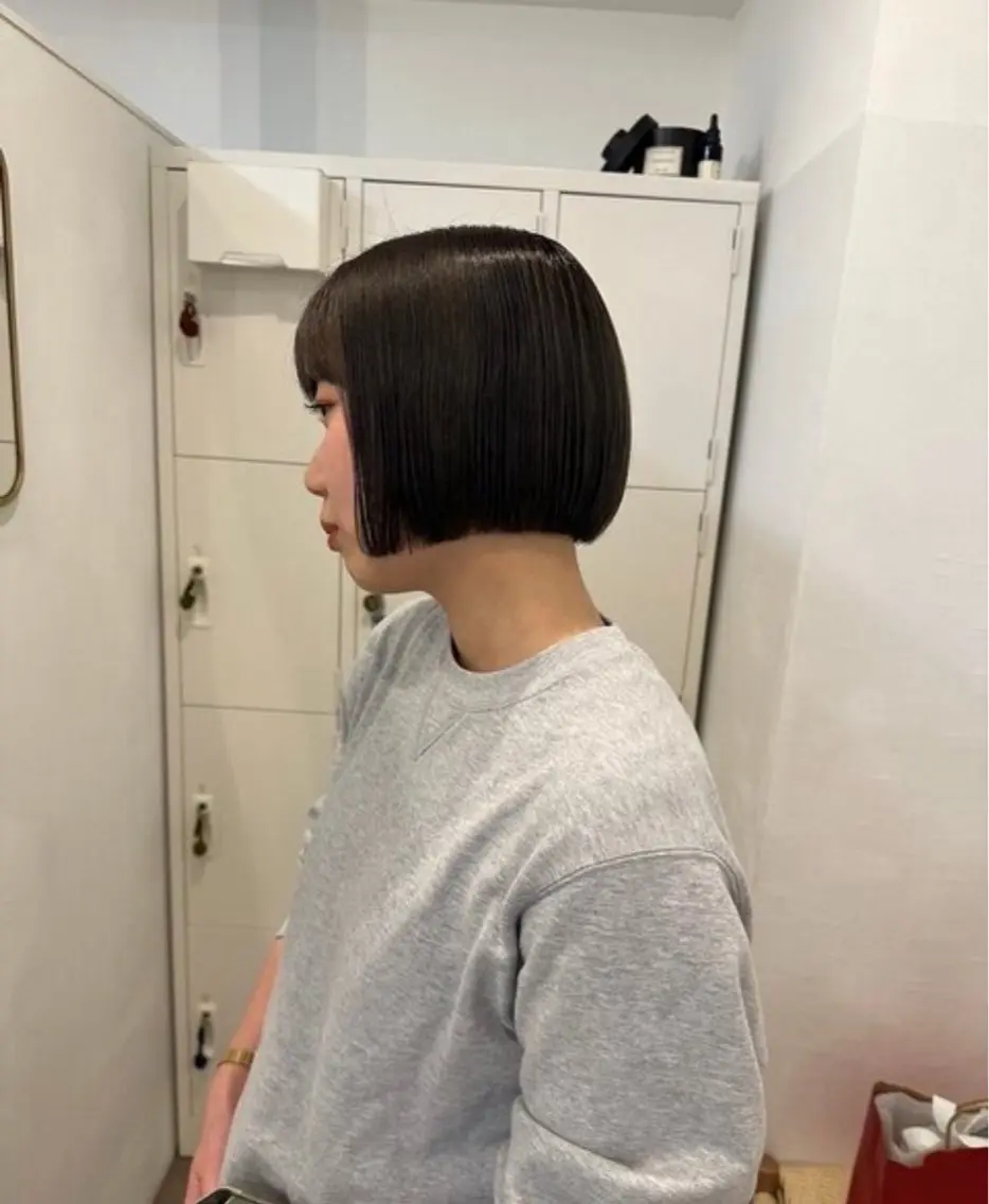 ショート yutaka/透明感 カラー/髪質改善🤎のヘアスタイル