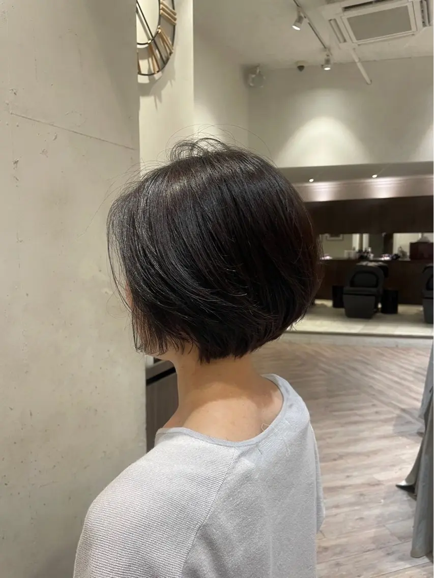 カラー 透明感カラー 田島 穂乃花のヘアスタイル