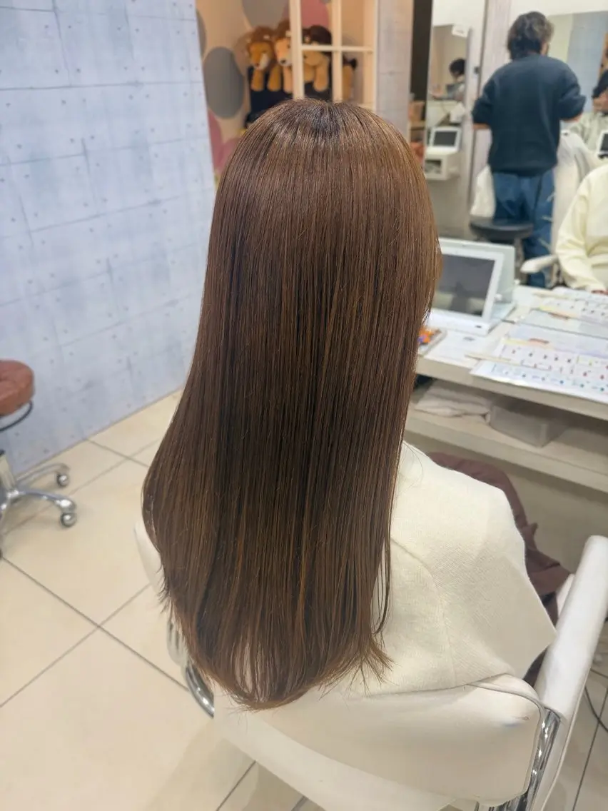 ロング カラー ヘアカラー 🤎ベージュカラー/ 髪質改善/山岸🤎のヘアスタイル