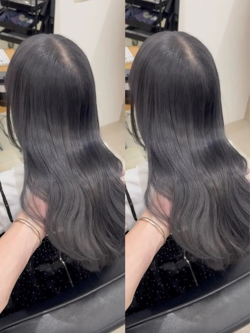 ロング カット ヘアカラー トリートメント 清水 健吏/ 髪質改善/レイヤーのヘアスタイル