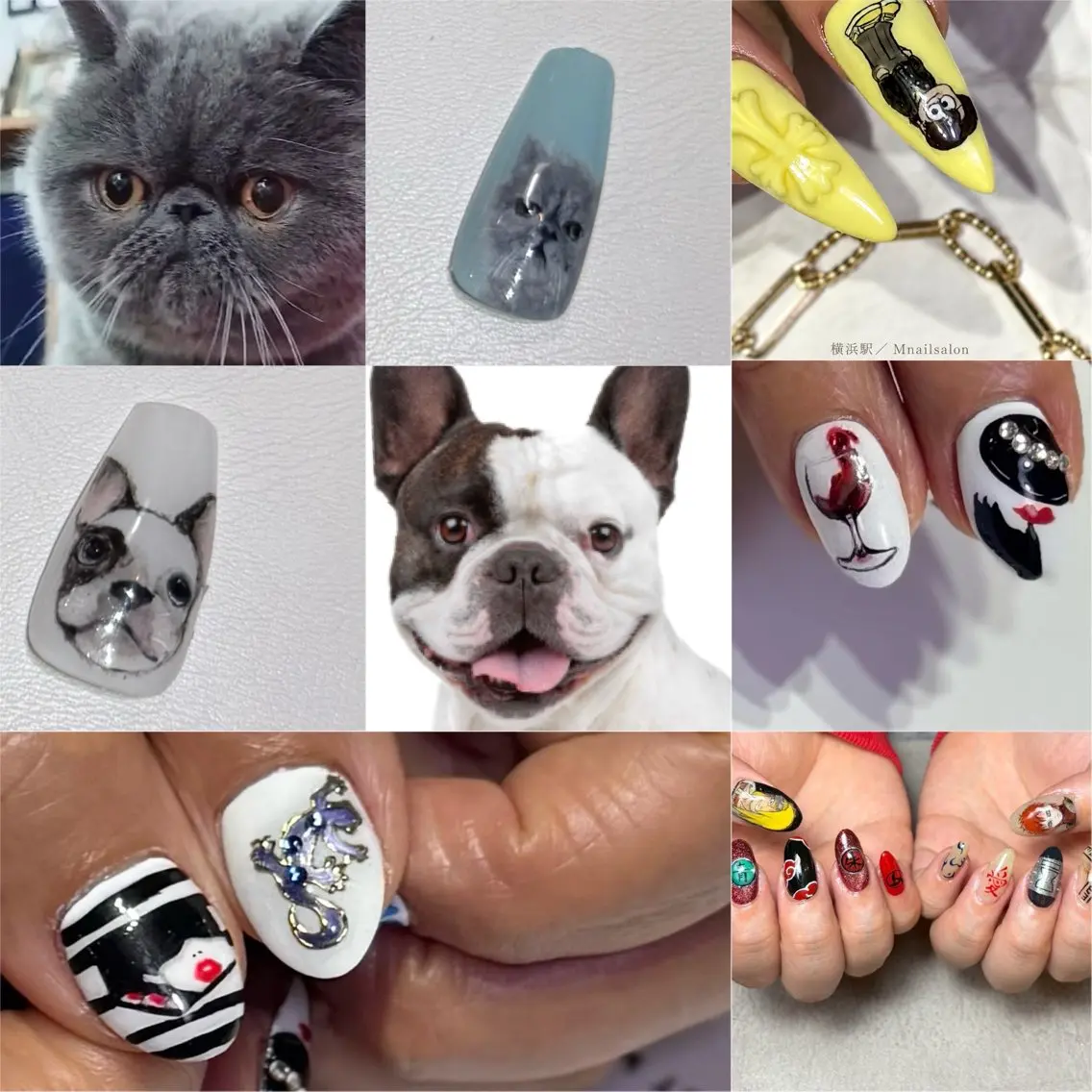 ネイル アートネイル Mnailsalon フィルイン対応サロンのネイルデザイン