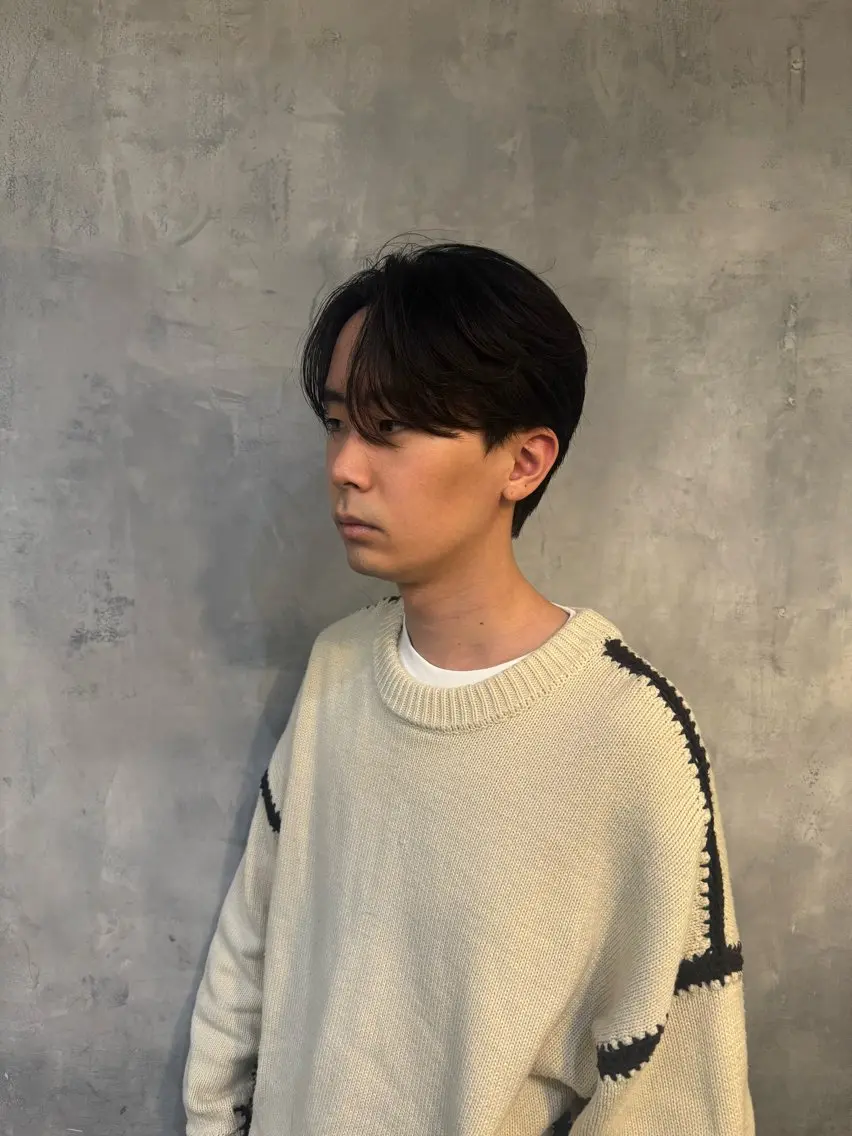 メンズ カットモデル募集中 東城雄伍のヘアスタイル