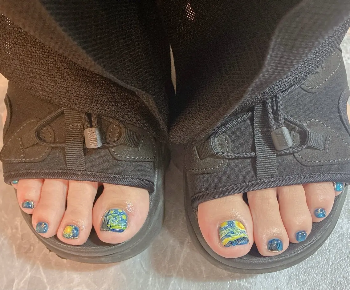 ネイル フットネイル Kairos Nailのネイルデザイン