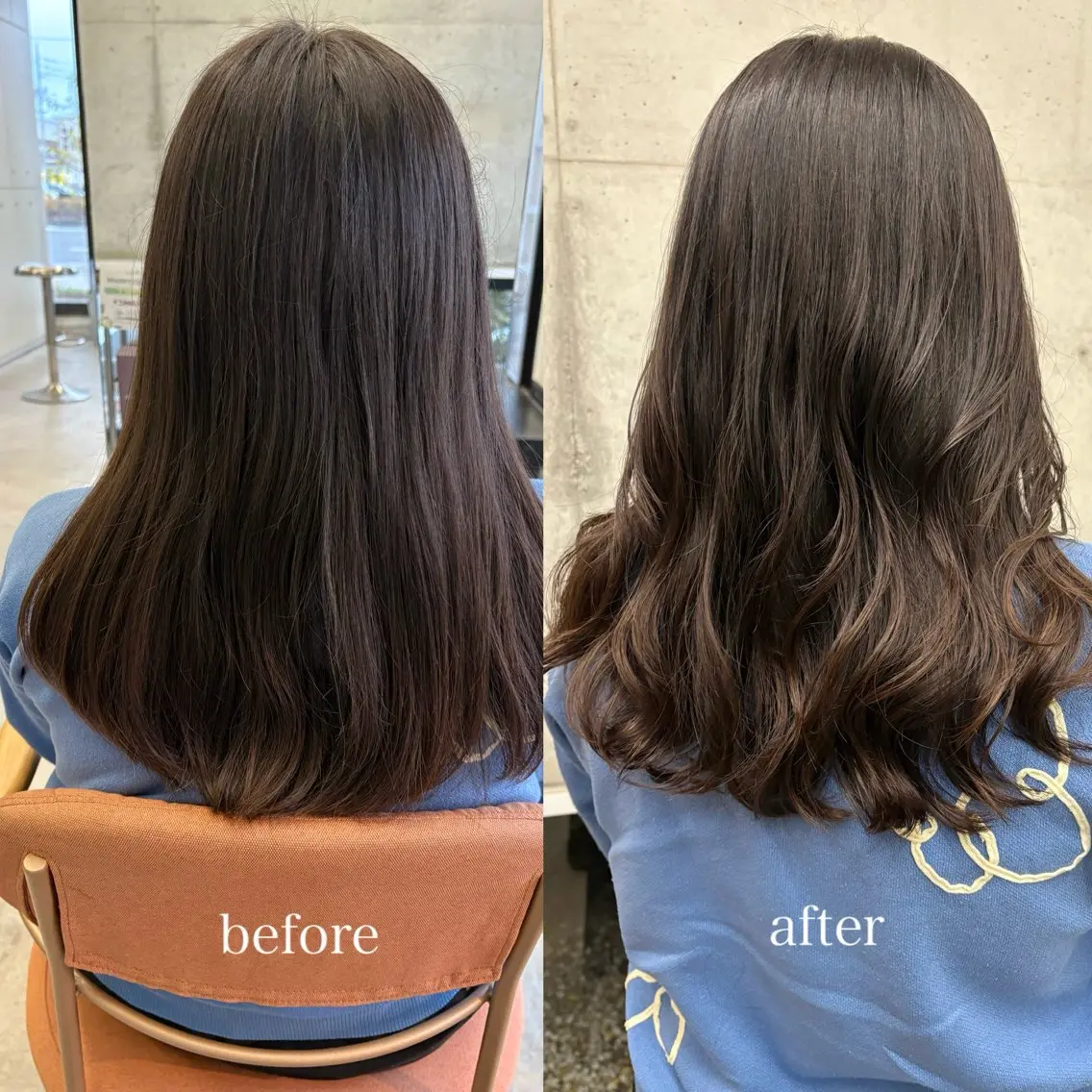 🌟おすすめメニュー🌟【再現性パーマ】カット+デジタルパーマ【コテ巻き風】の写真