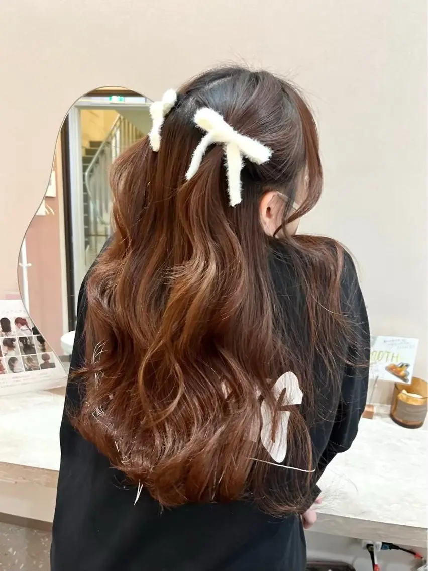 ヘアアレンジ ヘアセット Mila Chisaのヘアスタイル