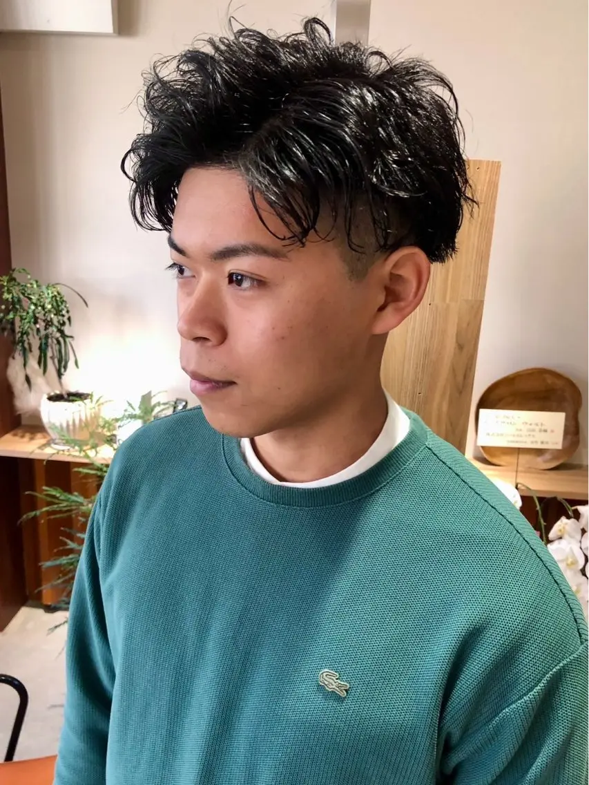 メンズ カット パーマ メンズパーマ特化 /ハルト waltのヘアスタイル