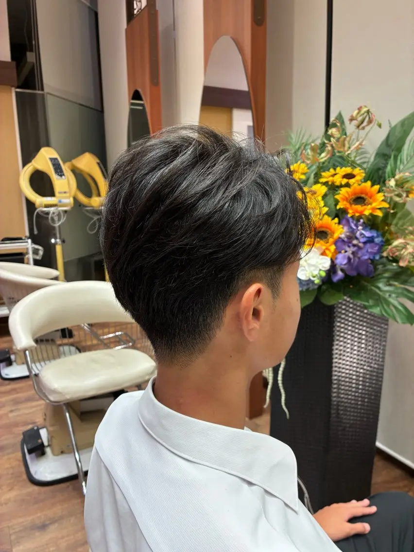 メンズ わたなべ こうきのヘアスタイル