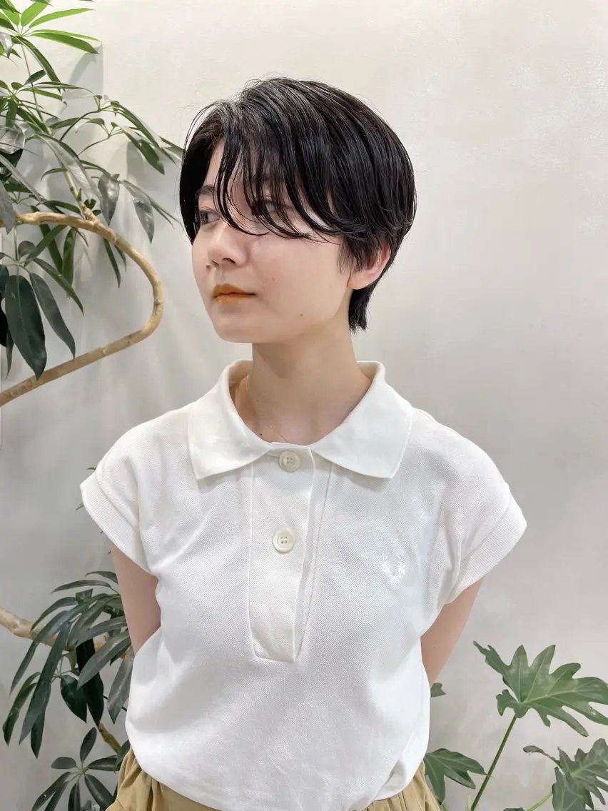 ショート 青木 優歩のヘアスタイル