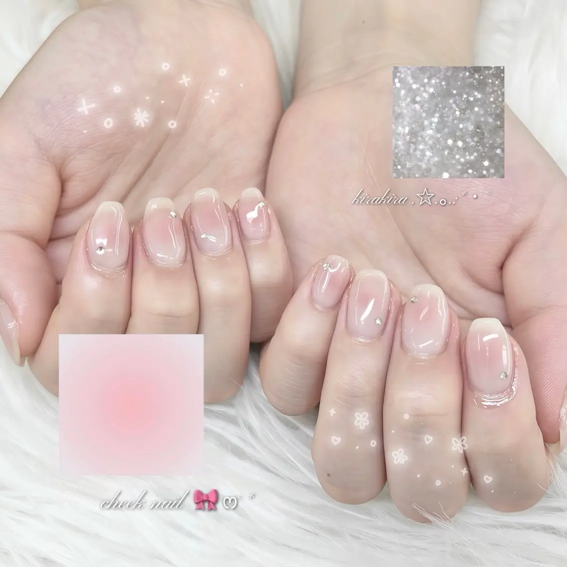 ネイル オフィスネイル ハンドネイル RANSHELL.8 Moeka♡のネイルデザイン