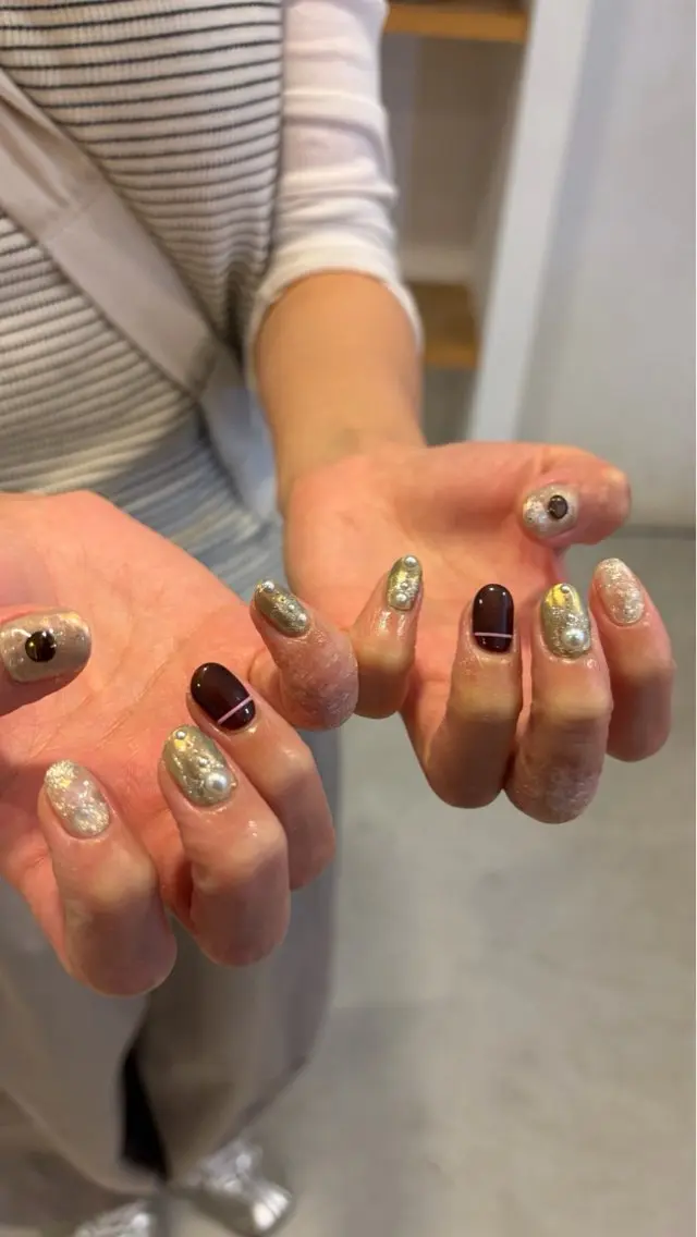 ネイル ハンドネイル ハンドケア Hi,nail minaのネイルデザイン