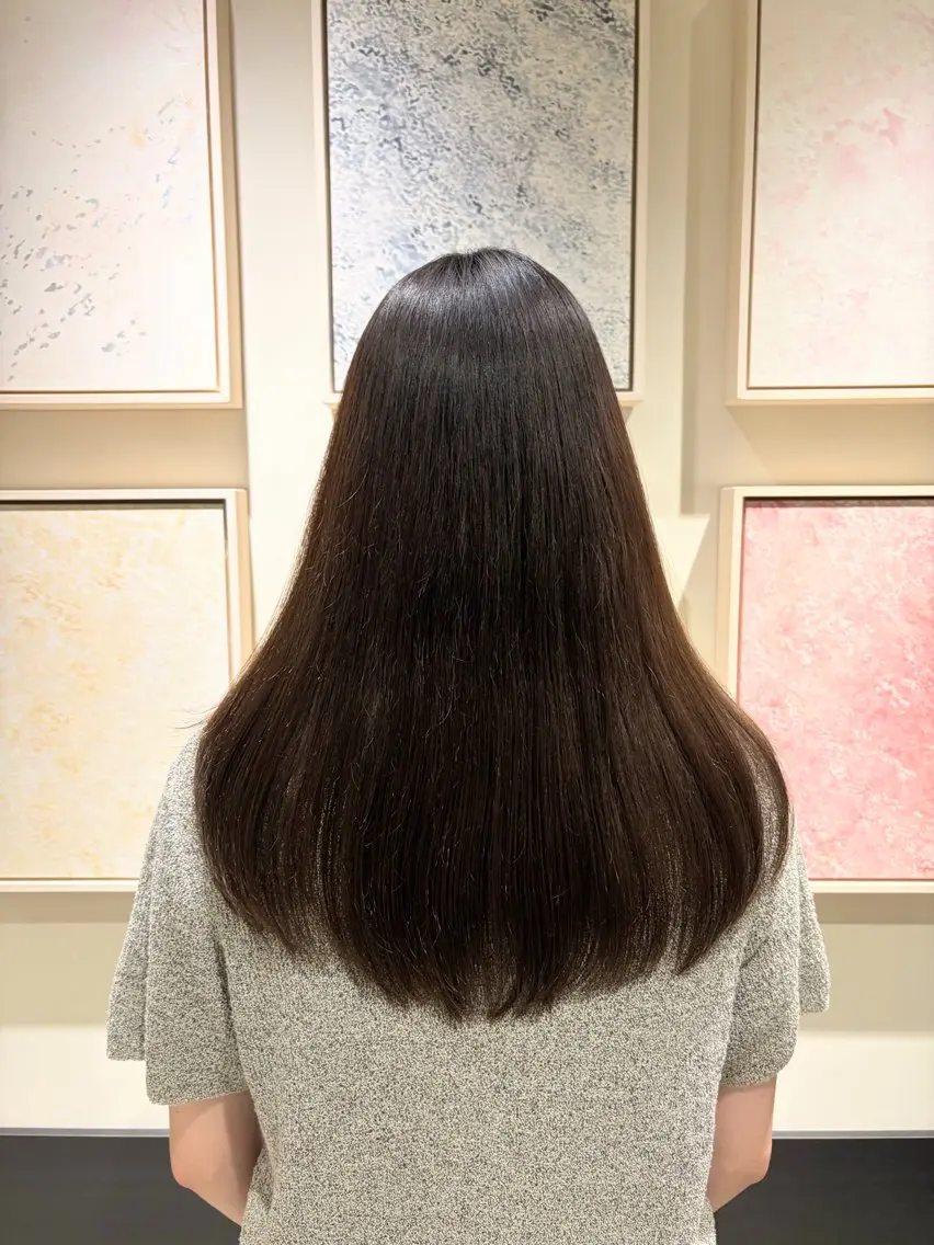 セミロング モデル様募集中 ✂️カギワダのヘアスタイル