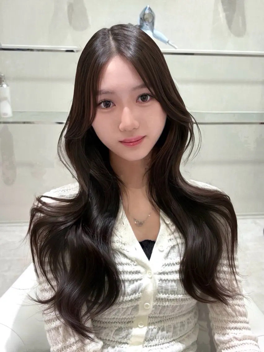 ロング カラー ヘアアレンジ 似合わせカット 小顔カット ワンホンヘア ヘアカラー トリートメント ヘアセット 🎀トレンドヘア🎀 なつみ/COA銀座のヘアスタイル