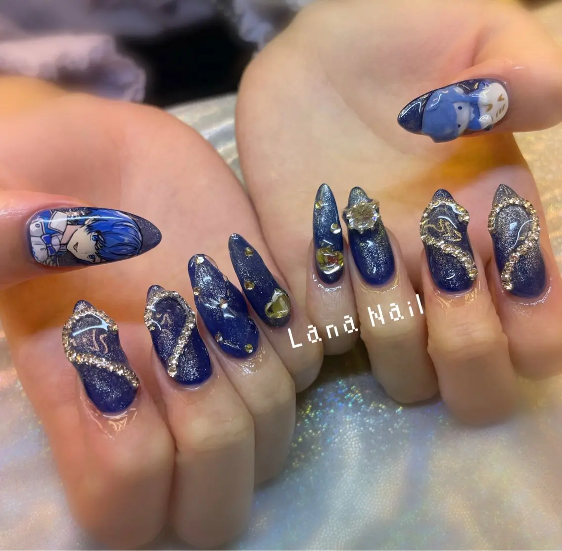 ネイル スカルプネイル Lana Nailのネイルデザイン