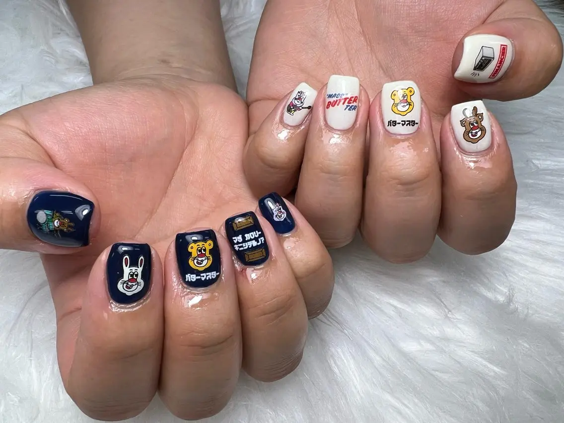 ネイル ハンドネイル Mana‪ ‪·͜· ❤︎‬のネイルデザイン