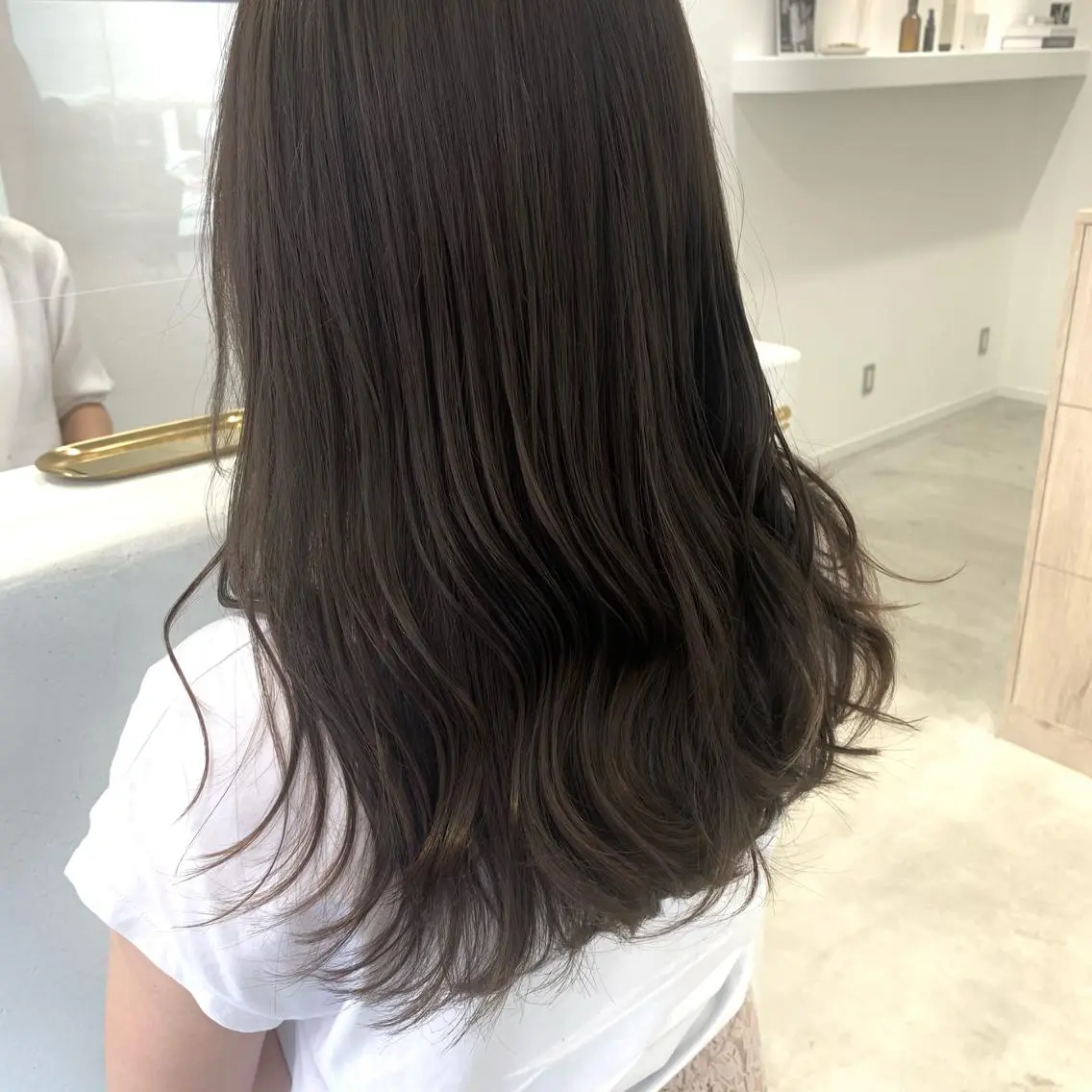 ロング カラー ヘアカラー トリートメント ボブ/美髪矯正 /佐藤　奈巳のヘアスタイル