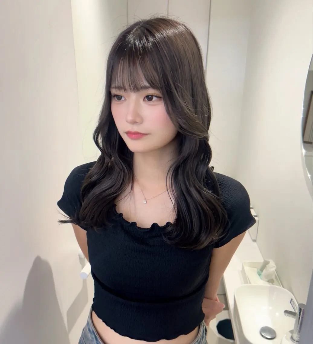 前髪縮毛➕treatment⋆𝜗𝜚 《前髪縮毛のみ¥3000》の写真