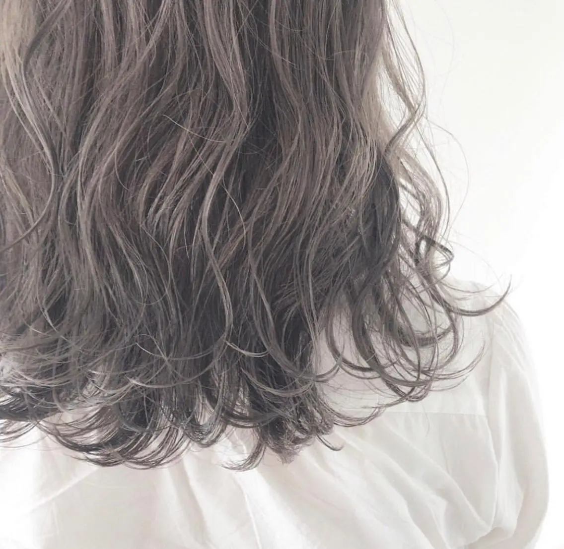 ミディアム カラー ヘアアレンジ カット ヘアカラー トリートメント Aloa透明感ヘア ♡kanami♡のヘアスタイル