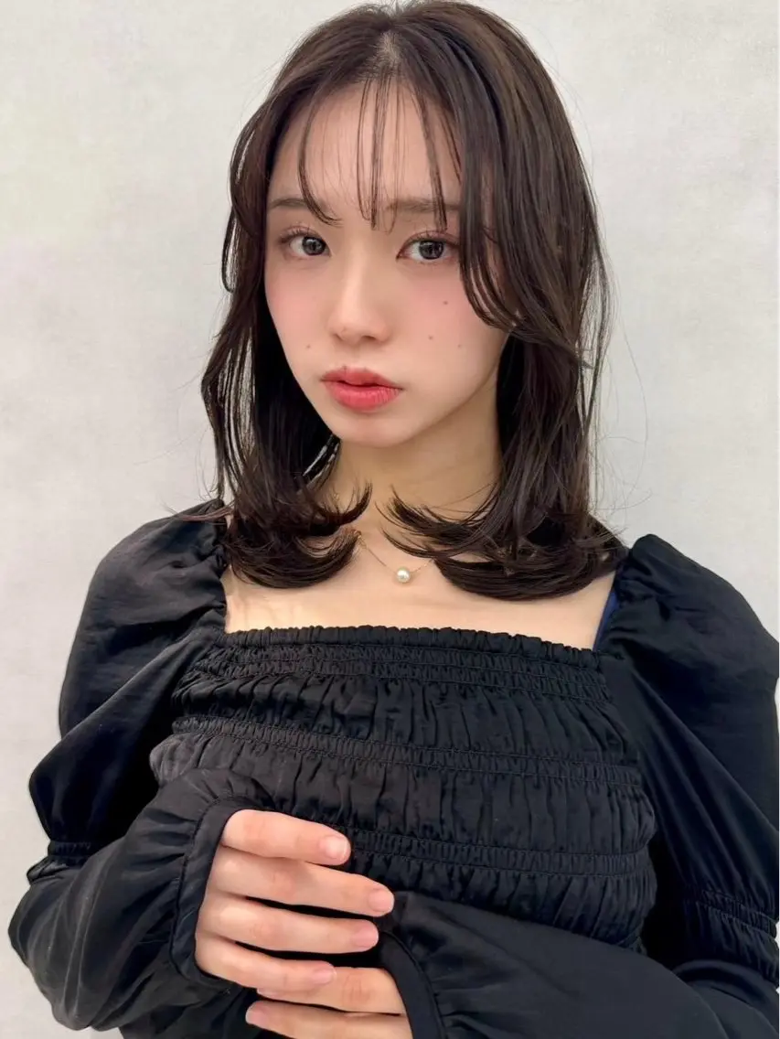 2回目以降‎🤍前髪+顔周りカット＋カラー120分の写真