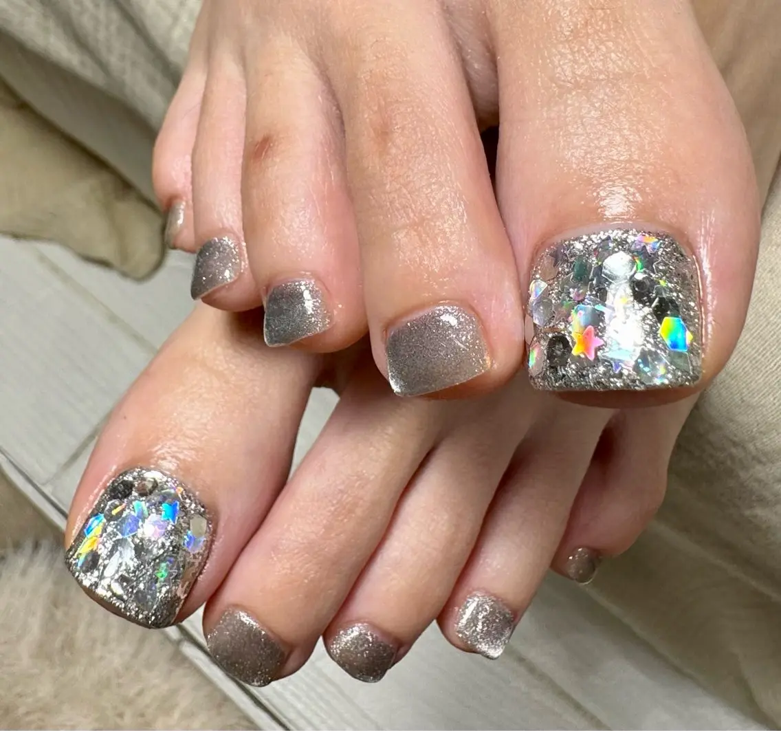 ネイル フットネイル nailsalon leam3のネイルデザイン