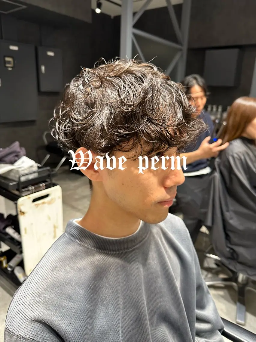 パーマ メンズ メンズ韓国風 メンズパーマ メンズパーマ特化 🌟Gakutoのヘアスタイル