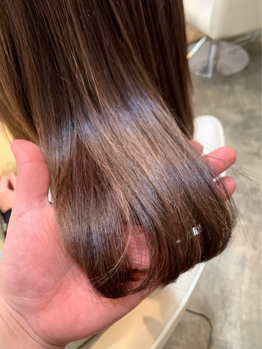 ミディアム 木津奈保子💚 ✨髪質改善のヘアスタイル