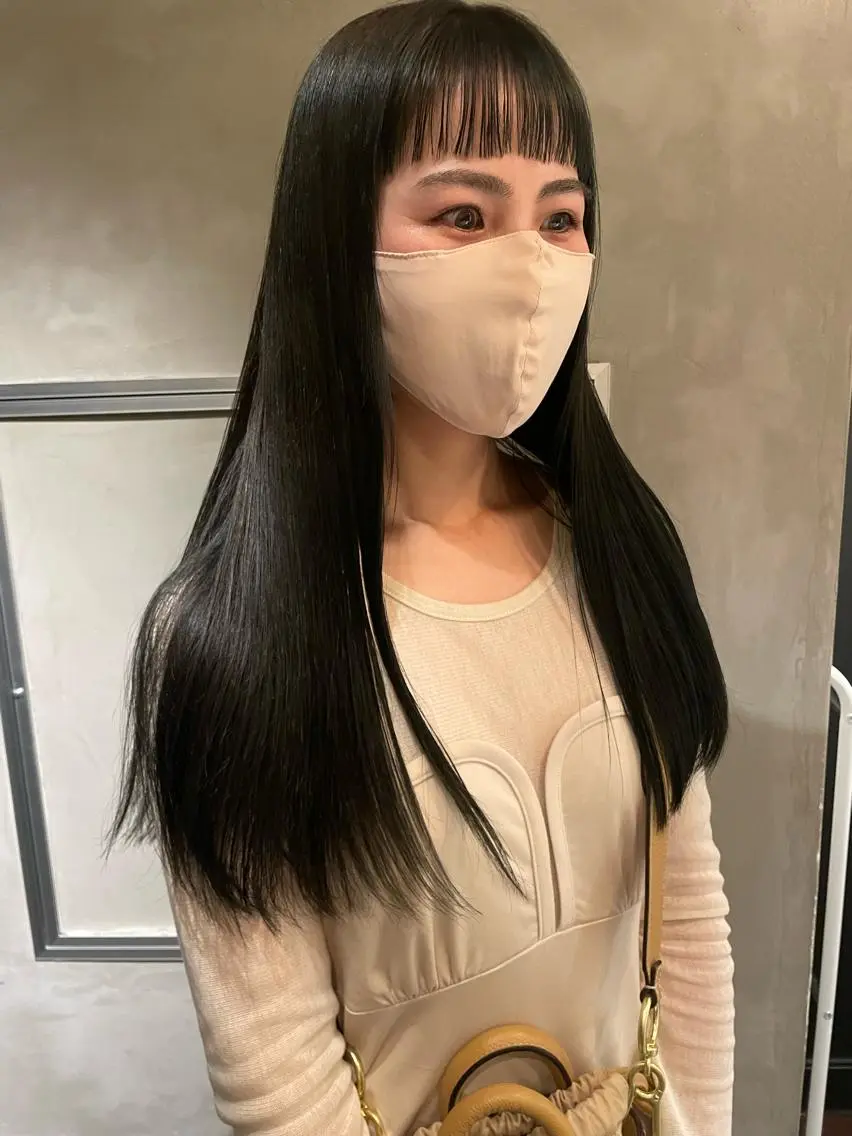 縮毛矯正＋カット＋2stepトリートメントの写真