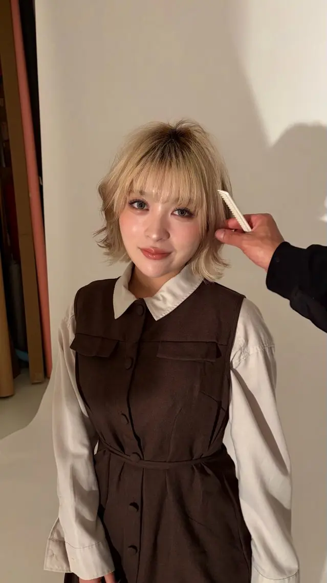 ボブカット限定クーポン🧚‍♂️シャンプー,ブローつき✨️補足説明ご覧下さい🫧の写真