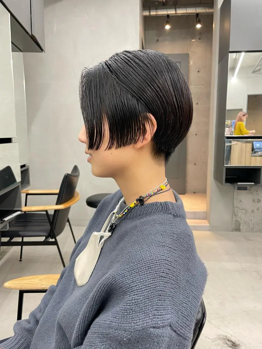 ショートカット🧡ハンサムショート、ショートウルフ、ショート全般ご希望の方こちらのメニューになります☺️の写真