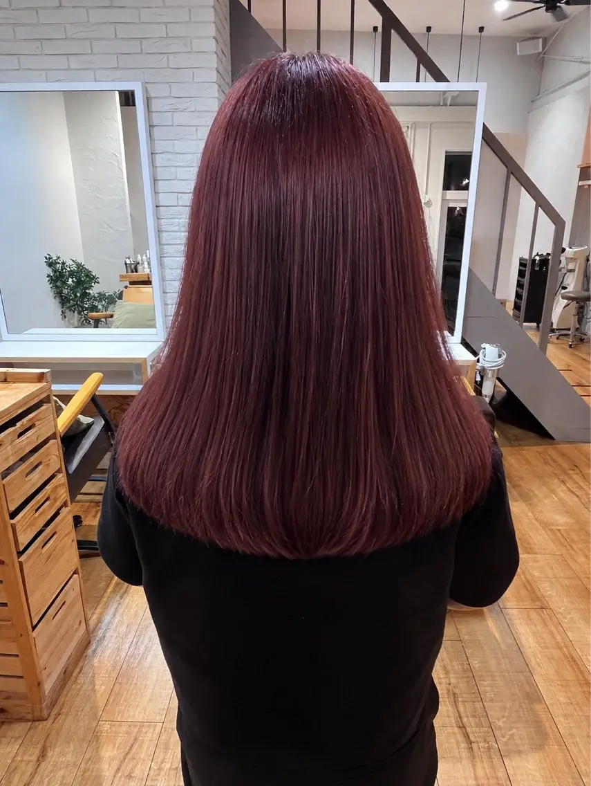 ロング カラー 京都／似合わせカット nanamiのヘアスタイル