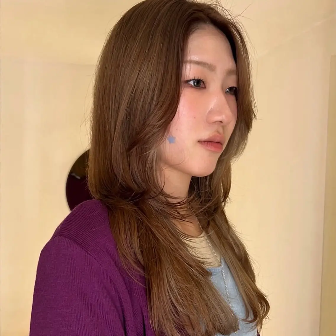 カラー ヘアカラー かがやしづ ⭐️カラーモデルのヘアスタイル