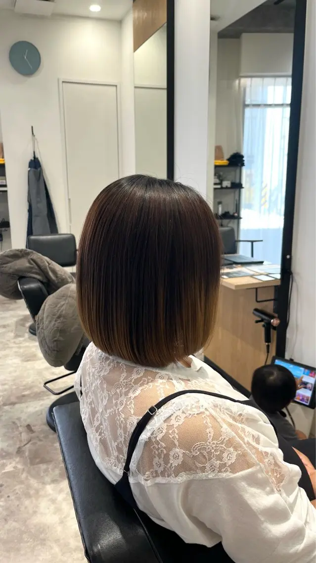 カット recipe la couleurりんかのヘアスタイル