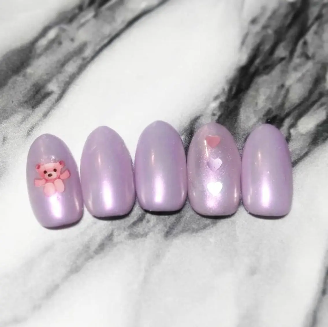 ネイル ミラーネイル ハンドネイル ハンドケア lylynail YUUKAのネイルデザイン