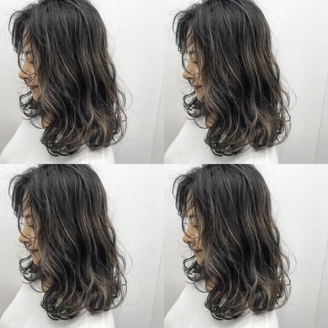 セミロング カラー レイヤー×艶髪特化 マネージャー安藤光司のヘアスタイル