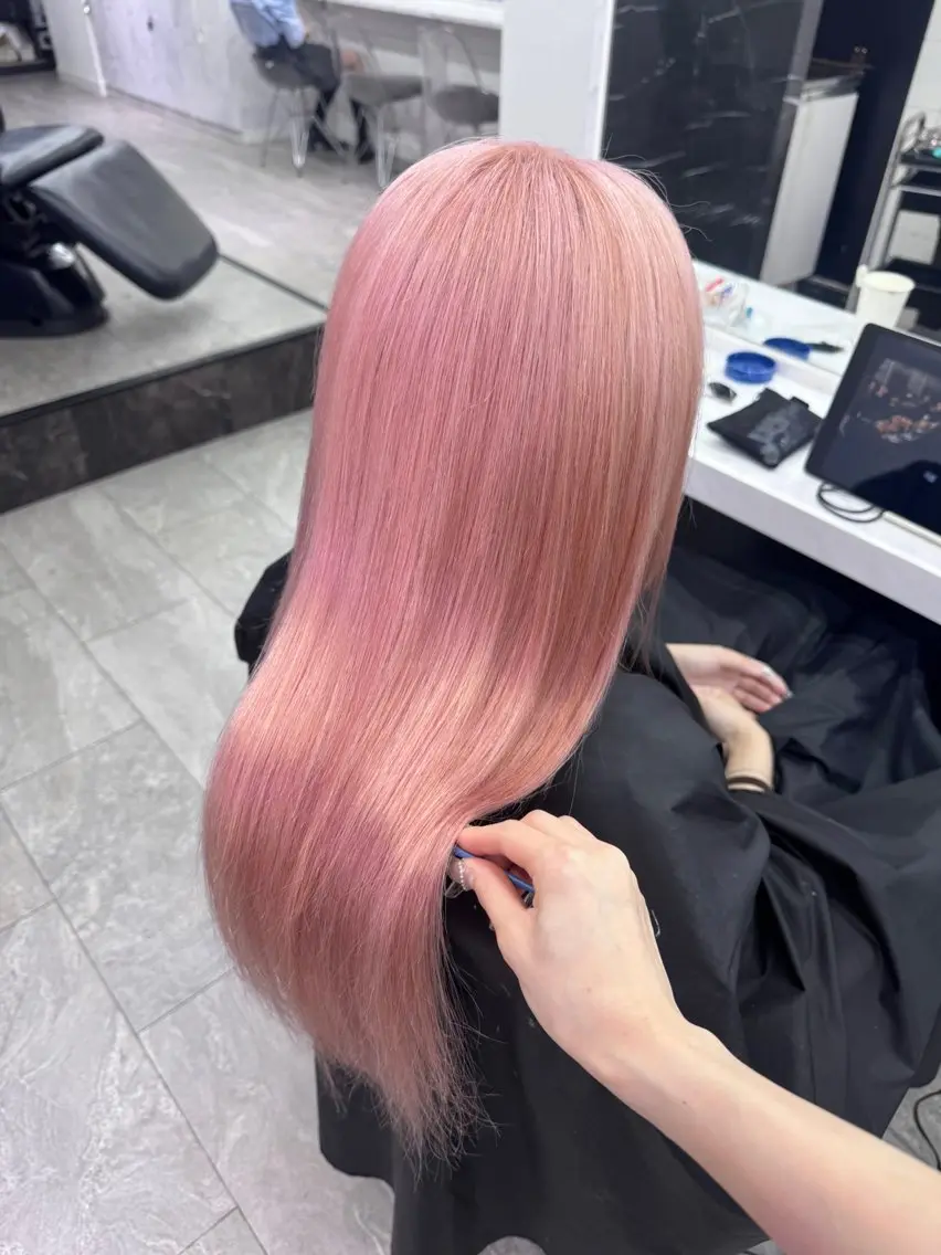 🎀ダブルカラー+プルエクステ50本〜🎀一本単位追加可能🫧の写真