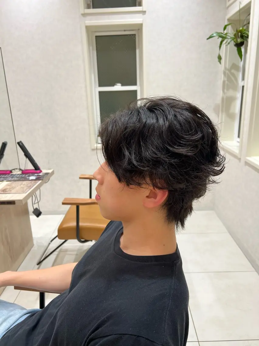 メンズ カルマパーマ メンズパーマ カット パーマ メンズ特化🔥パーマ 支持率1🔥たけしのヘアスタイル