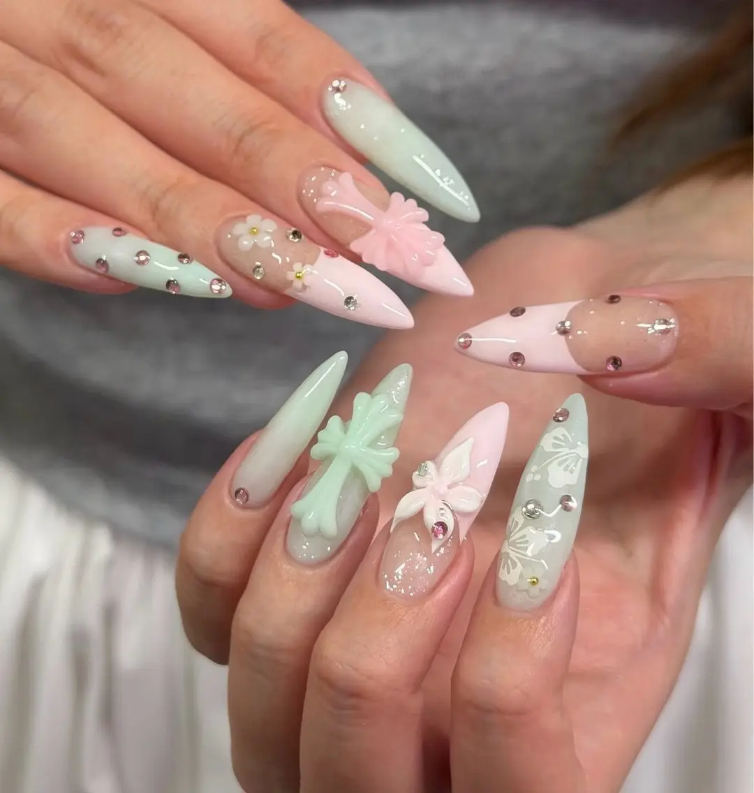 ネイル GreenNail salonパラジェルのネイルデザイン