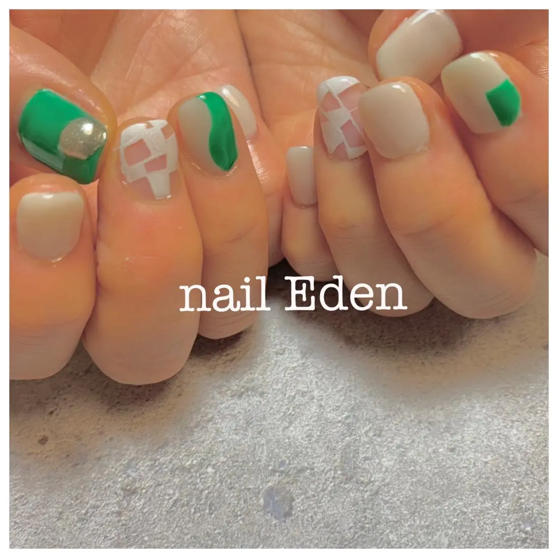 ネイル 持ち込み Eden ♾️のネイルデザイン