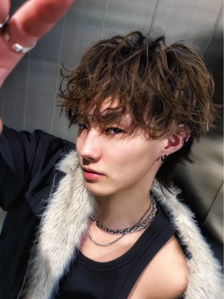 ヘアアレンジ メンズ 吉野 幹雄のヘアスタイル