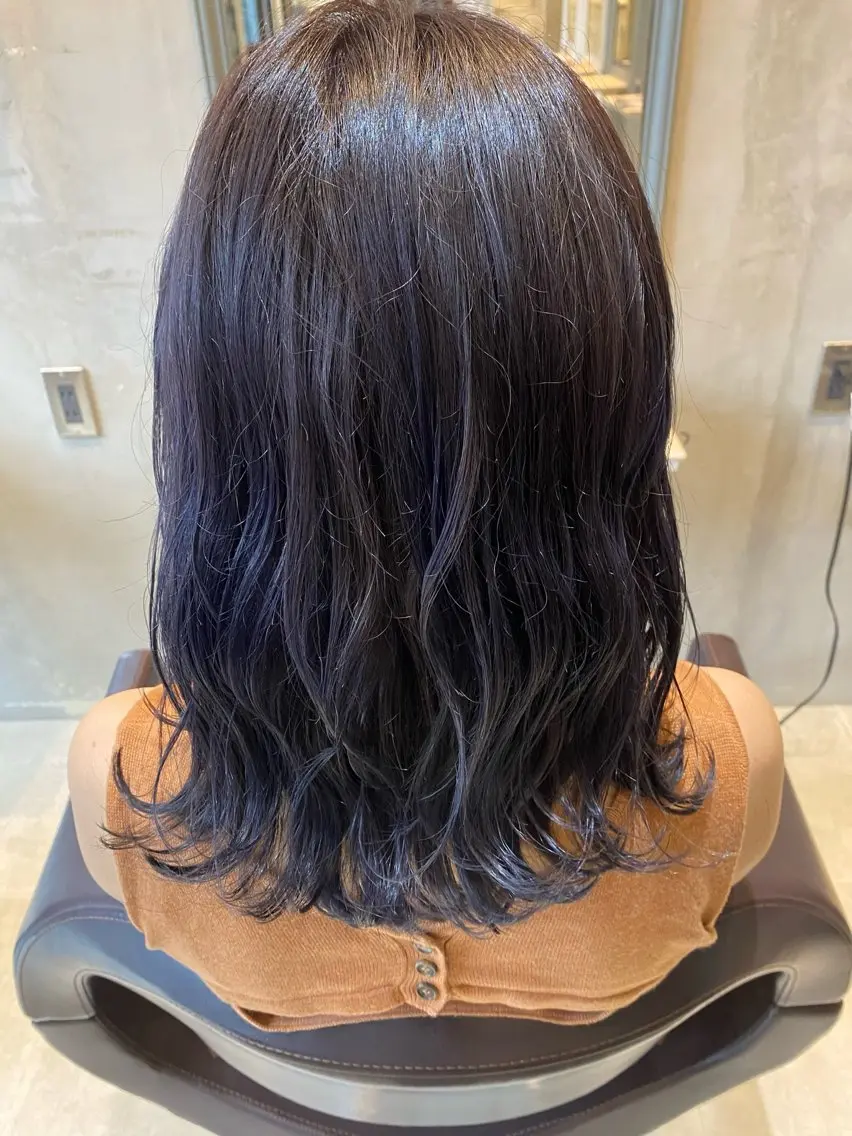 ロング カラー 塚本 昂のヘアスタイル