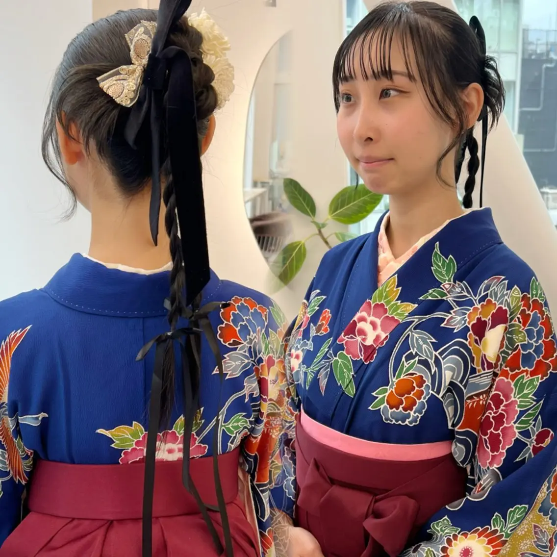 ヘアアレンジ 着付け 🤍髪質改善/酸熱× 艶カラー🤍🫧リサのヘアスタイル