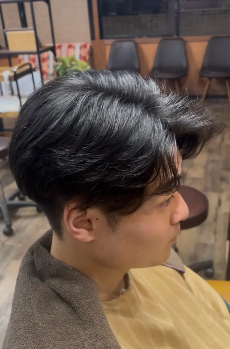 パーマ メンズ 後藤 慶斗のヘアスタイル