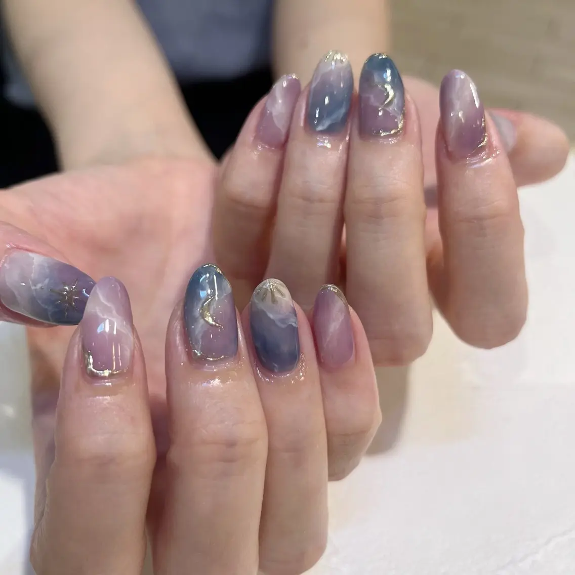 ネイル ハンドネイル 鈴木 里奈のネイルデザイン